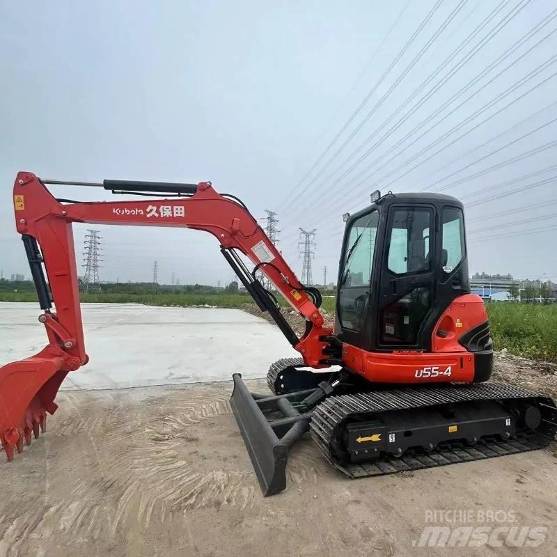 Kubota U 55 소형 굴삭기 7톤 미만