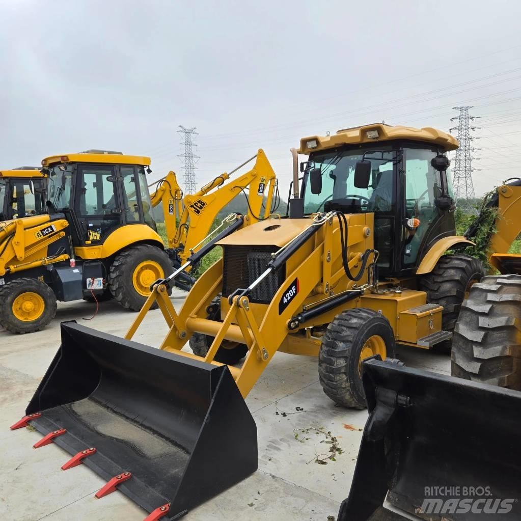 CAT 420F 백호로더