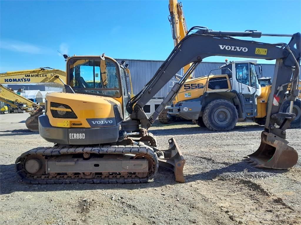 Volvo ECR88 소형 굴삭기 7톤 미만