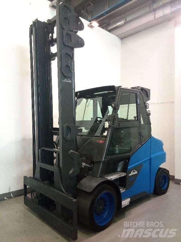 Linde E 80 전동 지게차