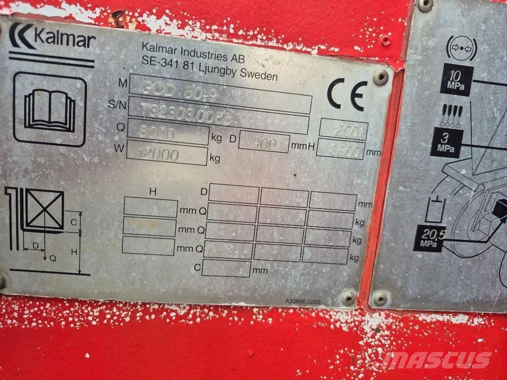 Kalmar Gcd 80-9 LPG 지게차