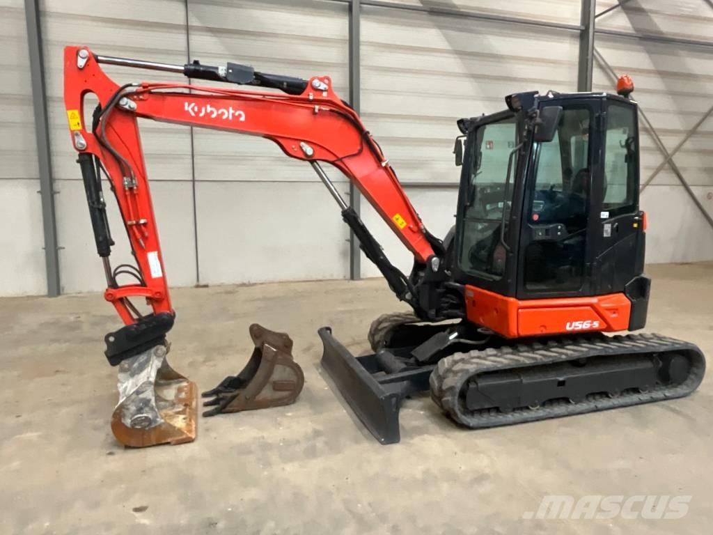 Kubota U 56-5 소형 굴삭기 7톤 미만
