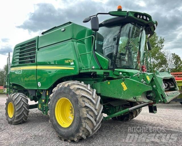 John Deere T 670 i 콤바인 수확기