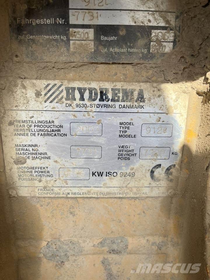 Hydrema 912C 건설현장 덤프트럭