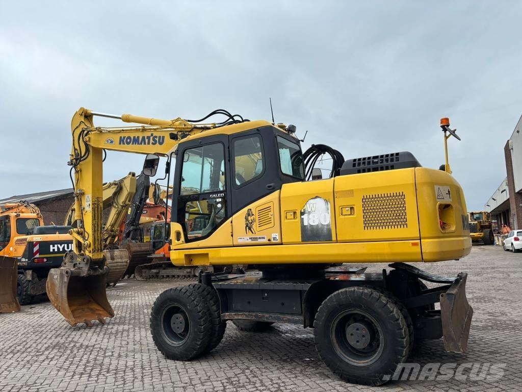 Komatsu PW 180-7  휠 굴삭기