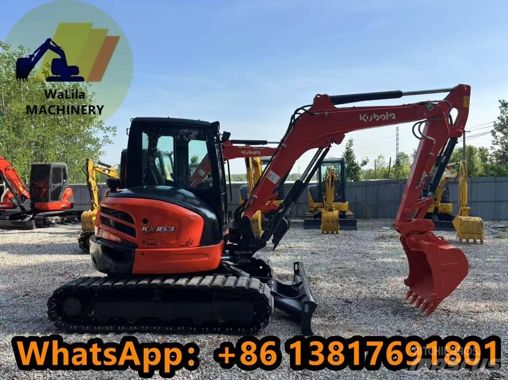 Kubota KX 163-5 소형 굴삭기 7톤 미만