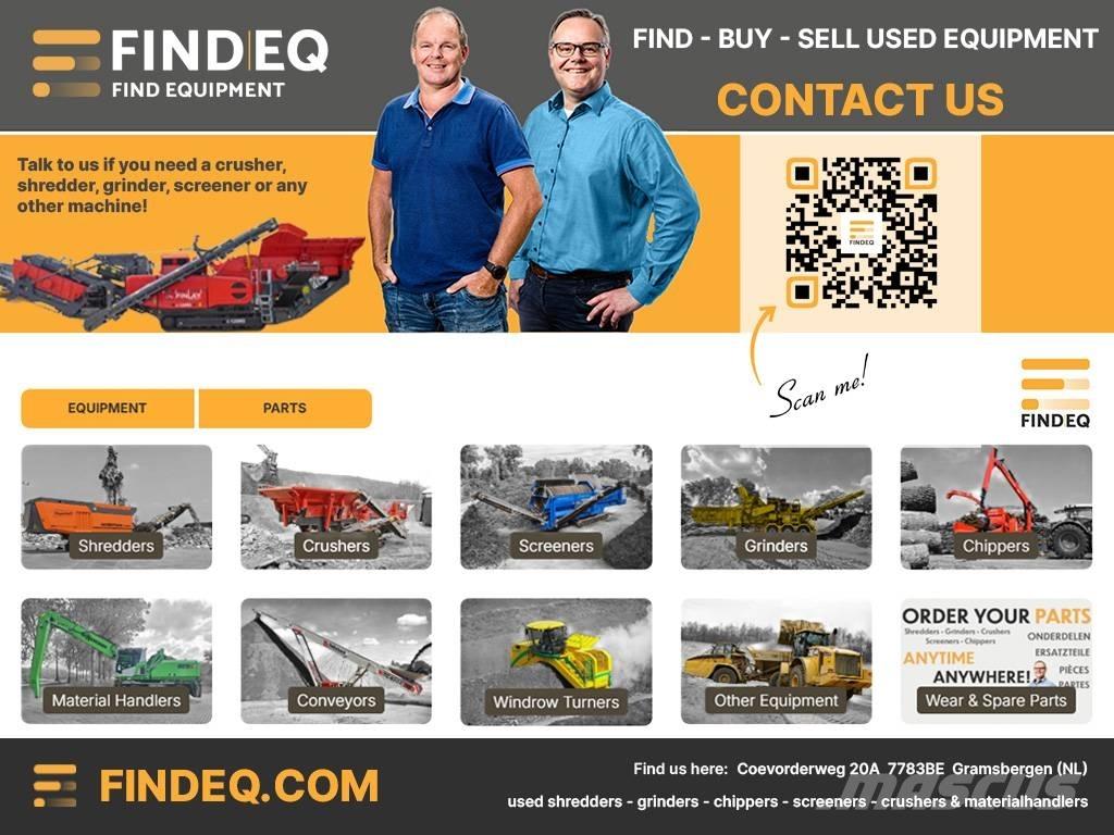 JENZ BA715D 폐기물 분쇄기