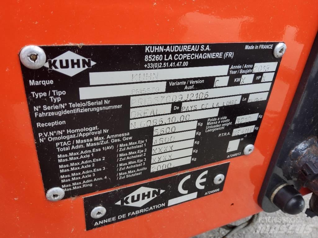 Kuhn Primor 5570 M 베일 분쇄기, 절단기 및 언롤러