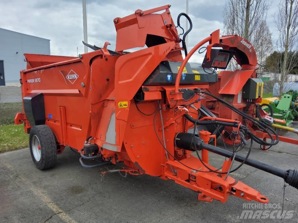 Kuhn Primor 5570 M 베일 분쇄기, 절단기 및 언롤러