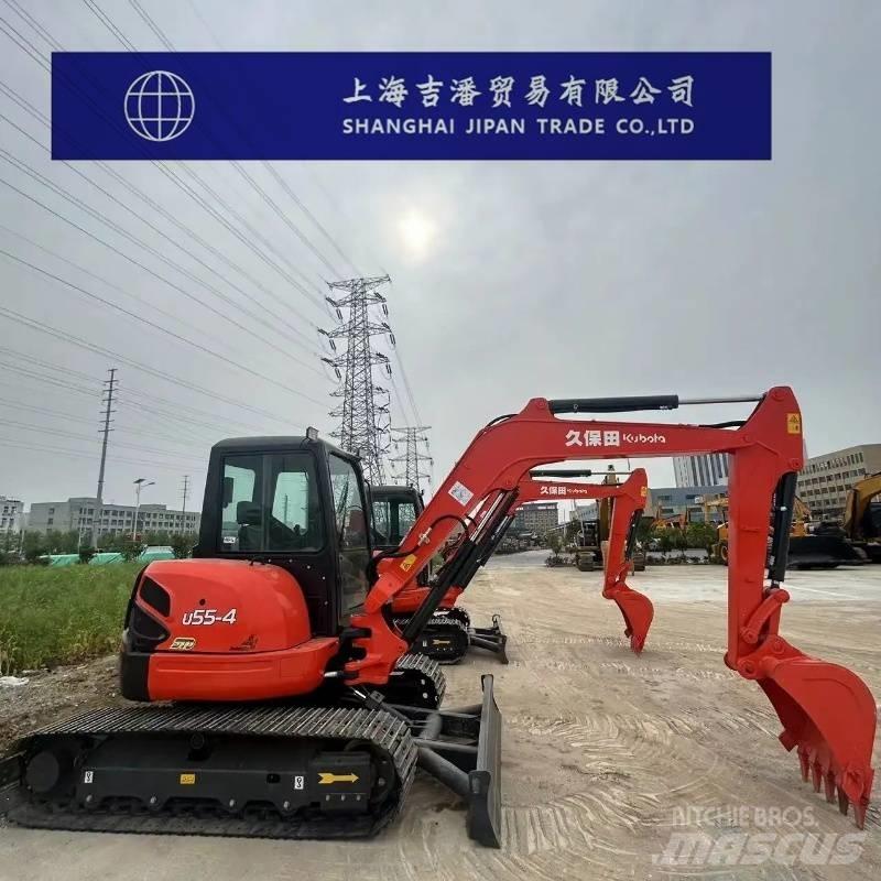 Kubota U 55-4 소형 굴삭기 7톤 미만
