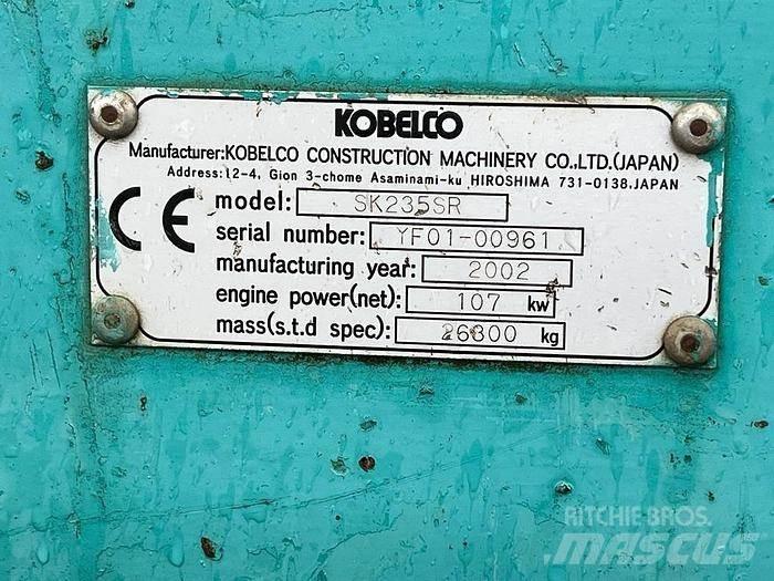 Kobelco SK235 SR 특수 굴삭기