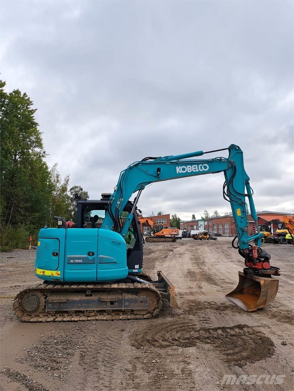 Kobelco SK75SR-3E 소형 굴삭기 7톤 미만