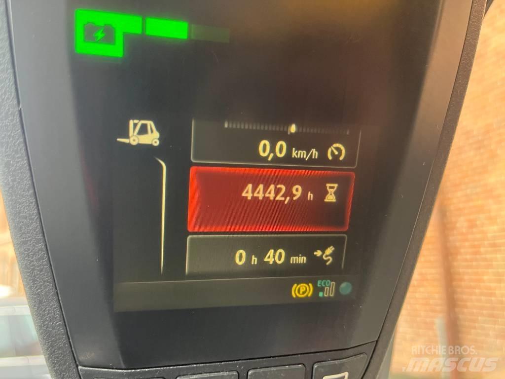 Linde E 12 전동 지게차