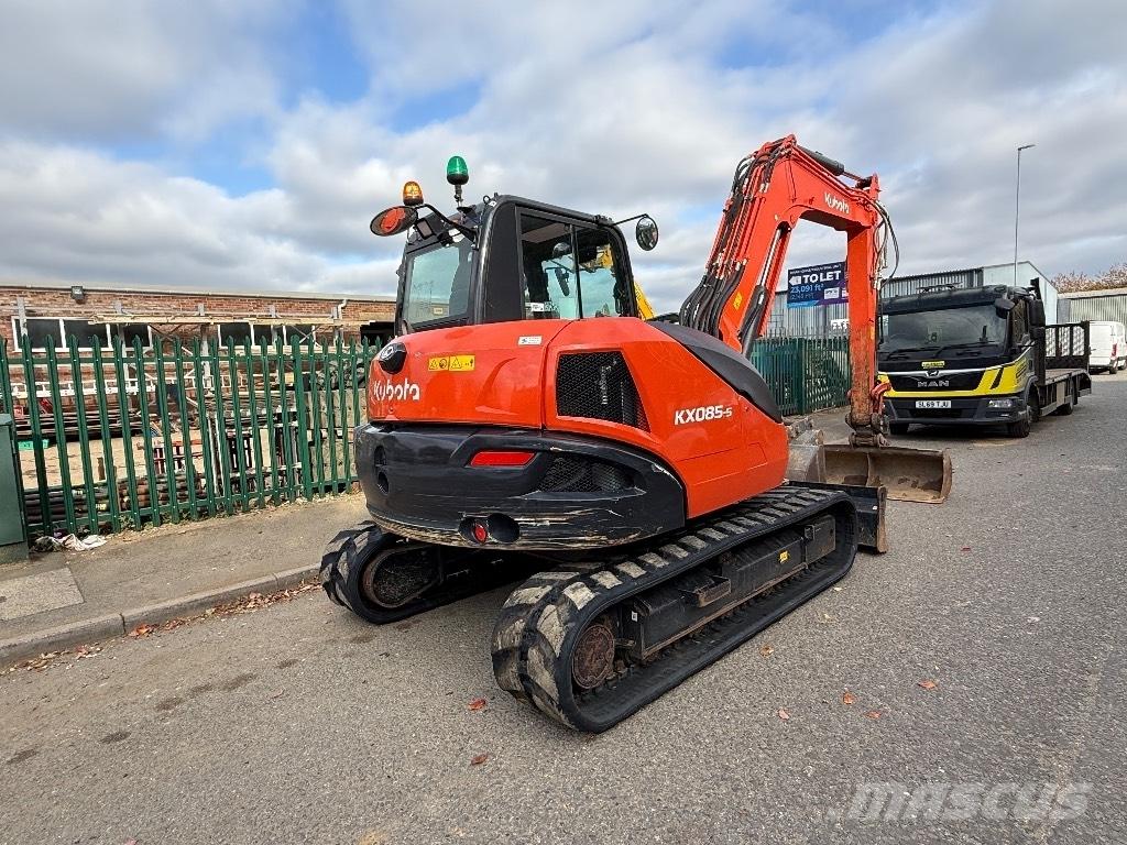 Kubota KX085-5 중형굴삭기 7톤-28톤