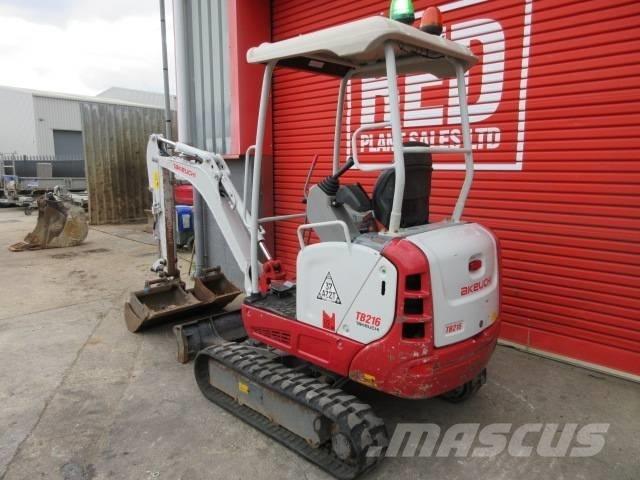 Takeuchi TB 216 소형 굴삭기 7톤 미만