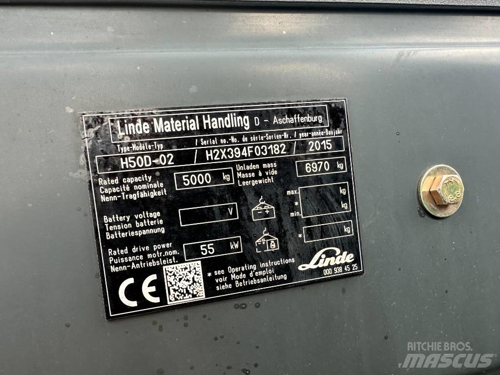 Linde H 50 D 디젤 지게차