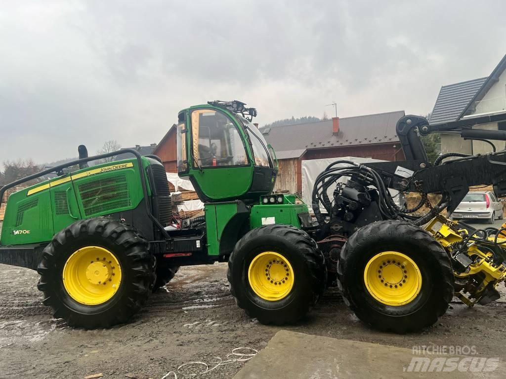 John Deere 1470 E 원목 하베스터
