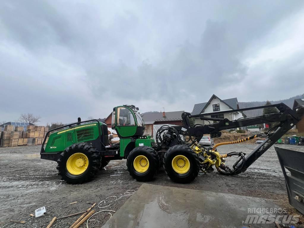 John Deere 1470 E 원목 하베스터