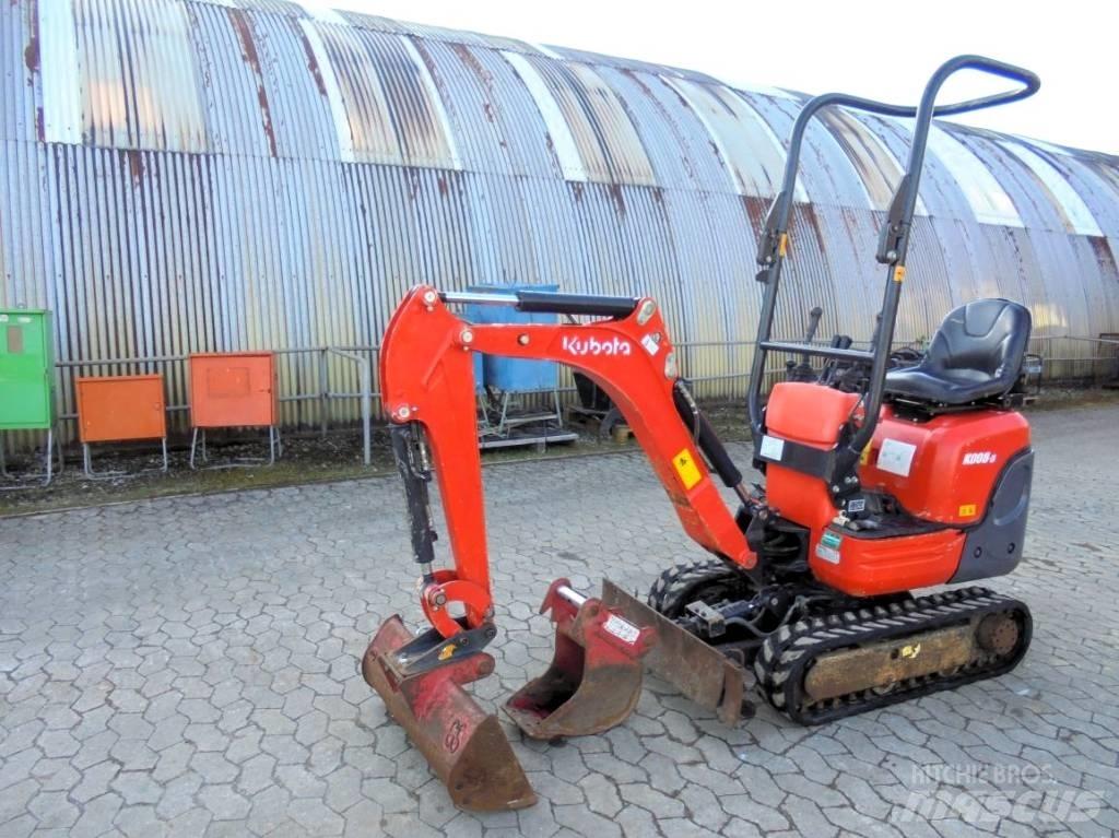 Kubota K 008-3 소형 굴삭기 7톤 미만