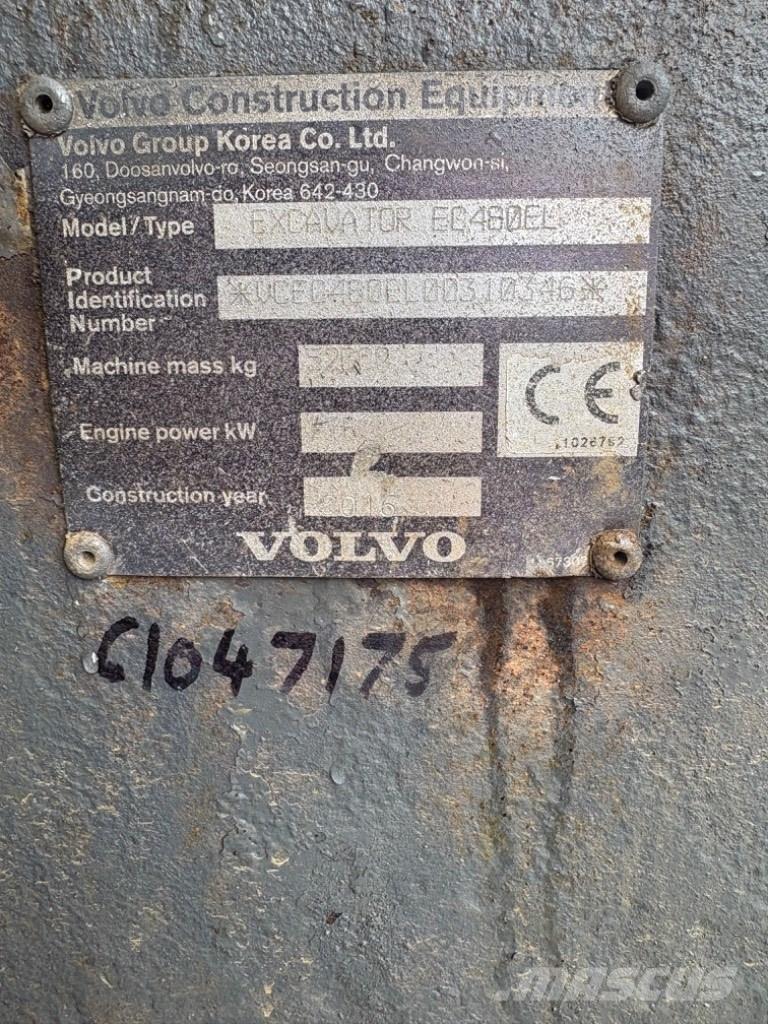 Volvo EC 480 E L 대형 굴삭기 29톤 이상