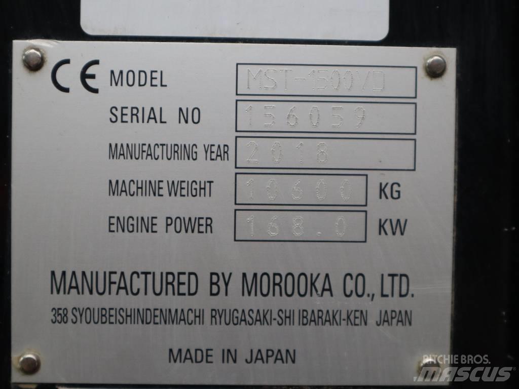 Morooka MST 1500 V D  궤도식 덤프