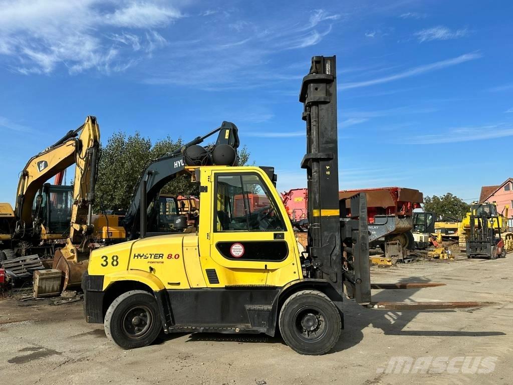 Hyster H 8.0FT9 LPG 지게차