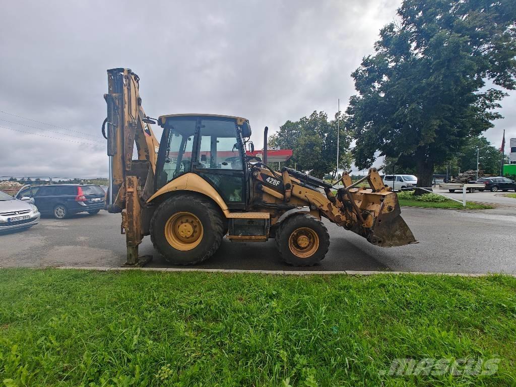 CAT 428 F 백호로더