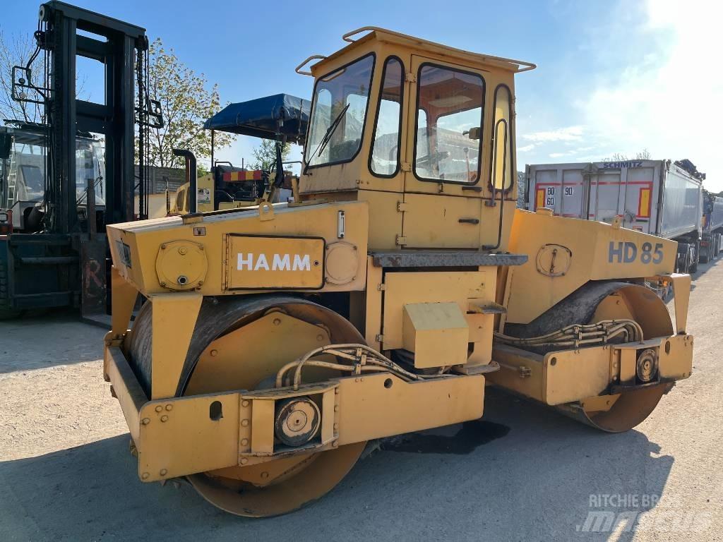 Hamm HD 85 트윈 드럼 롤러