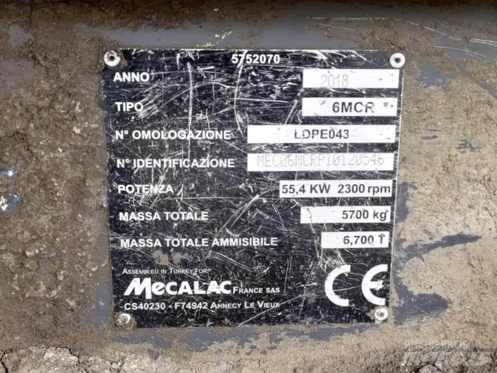Mecalac 6MCR 소형 굴삭기 7톤 미만