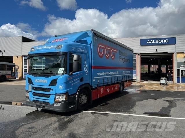 Scania P 280 커튼사이더 트럭