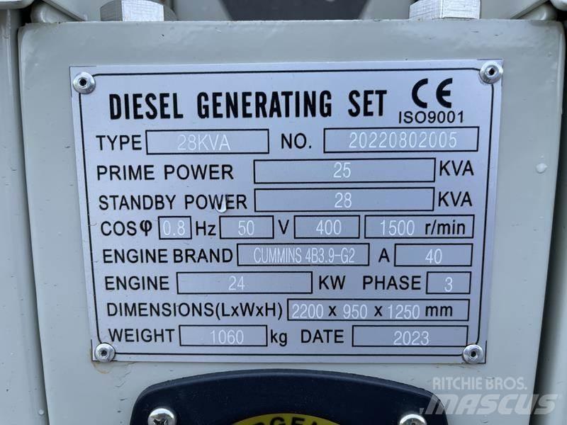 Cummins 28 kVA 디젤 발전기
