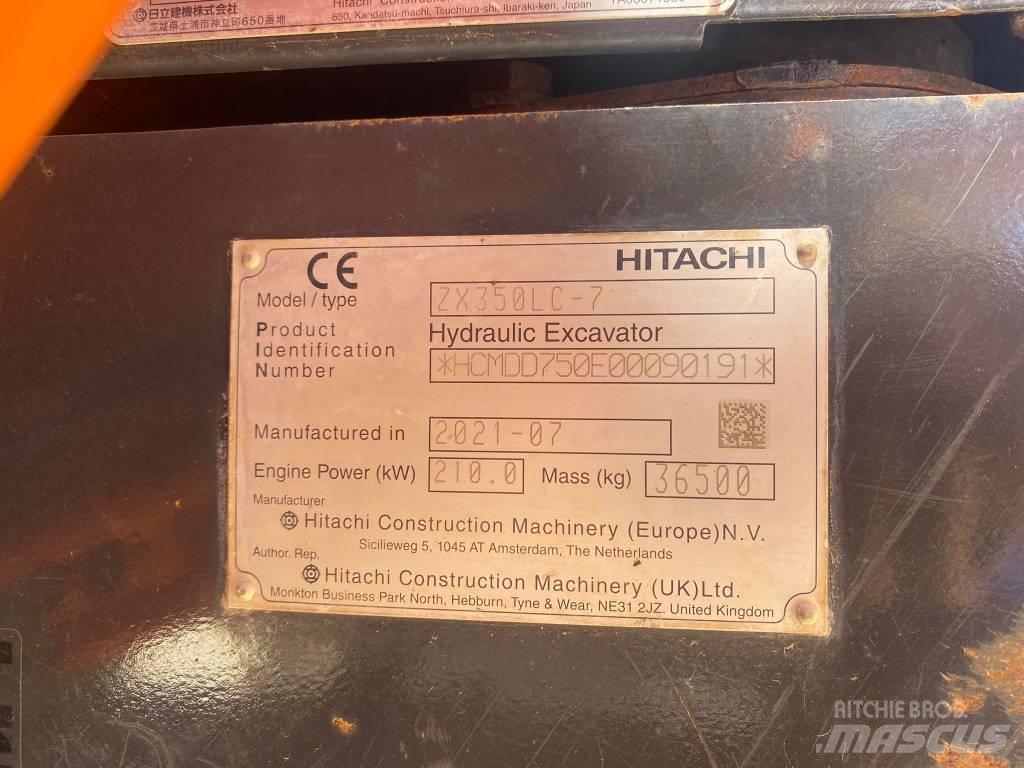 Hitachi ZX 350 LC-6 대형 굴삭기 29톤 이상