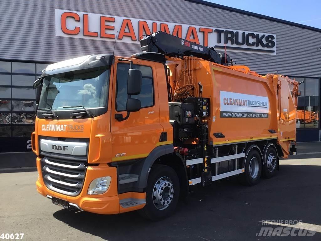 DAF CF 340 FAN 폐기물 수거 트럭