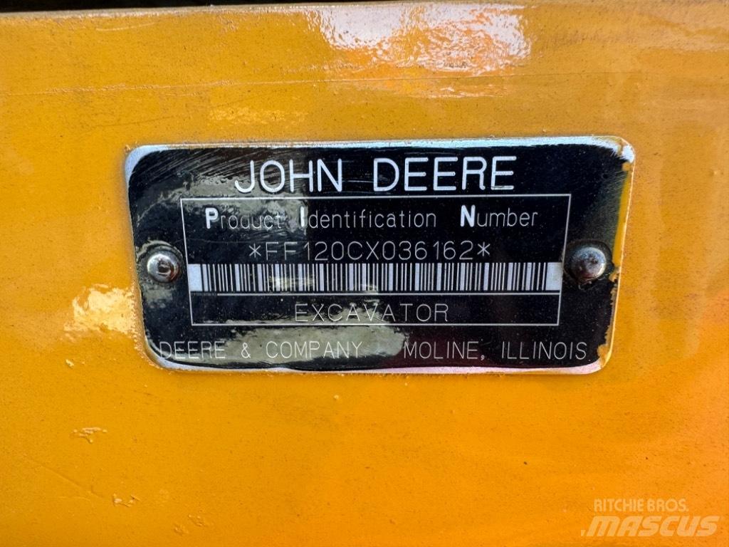 DEERE 120C LC 대형 굴삭기 29톤 이상
