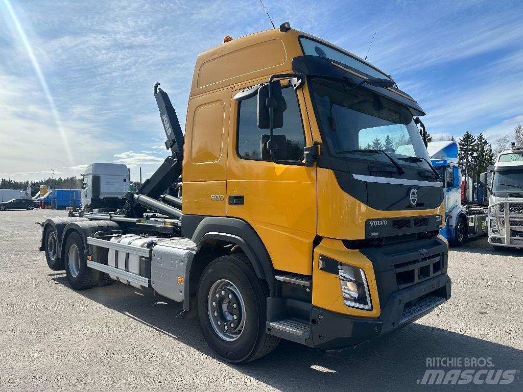 Volvo FMX 510 훅 리프트 트럭