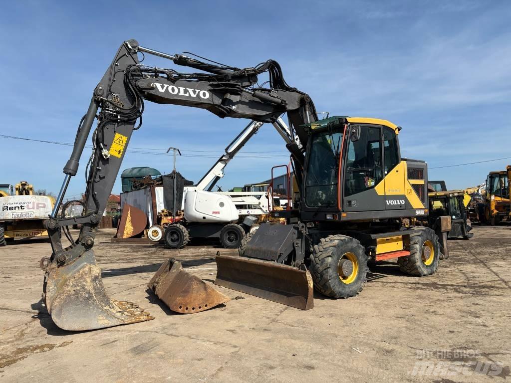 Volvo EW 150E  휠 굴삭기