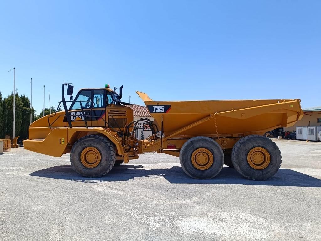 CAT 735 연결식 홀러