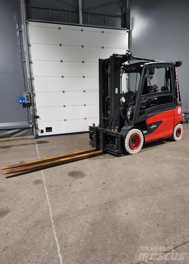 Linde E50HL-01/600 전동 지게차