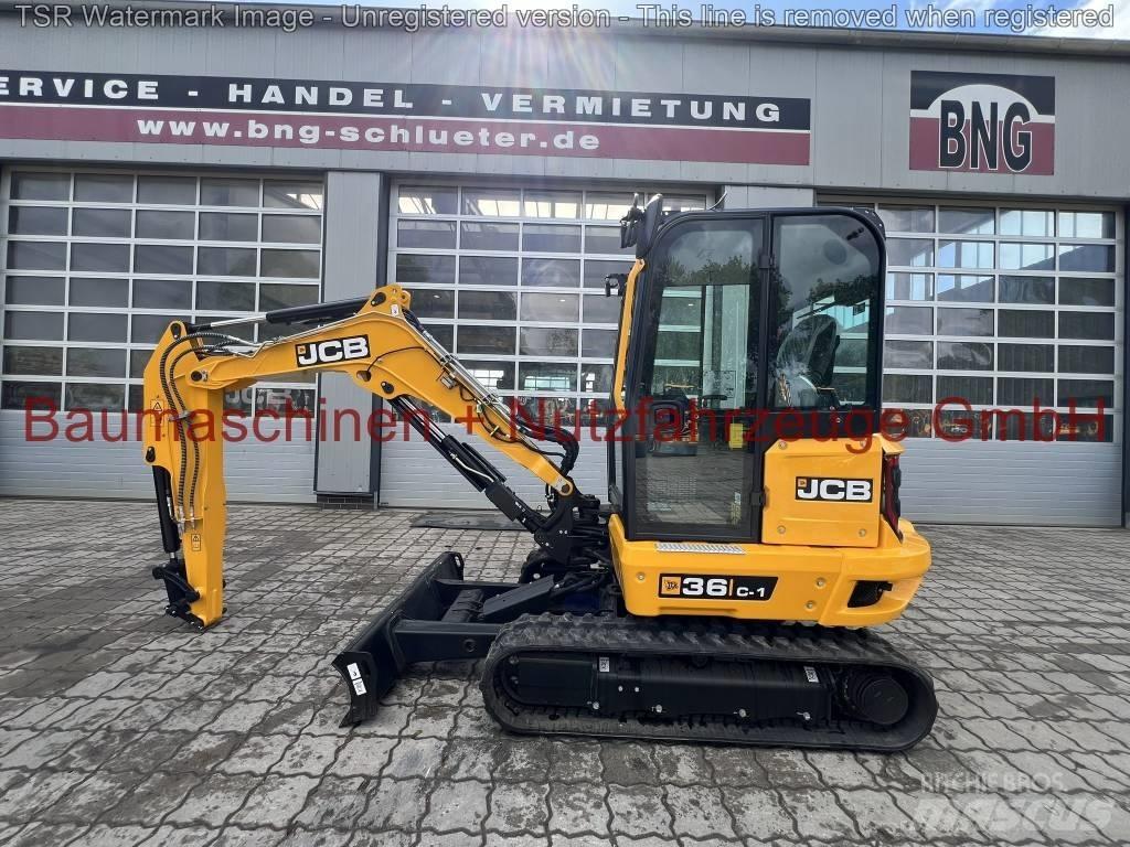 JCB 36C -werkneu- 소형 굴삭기 7톤 미만