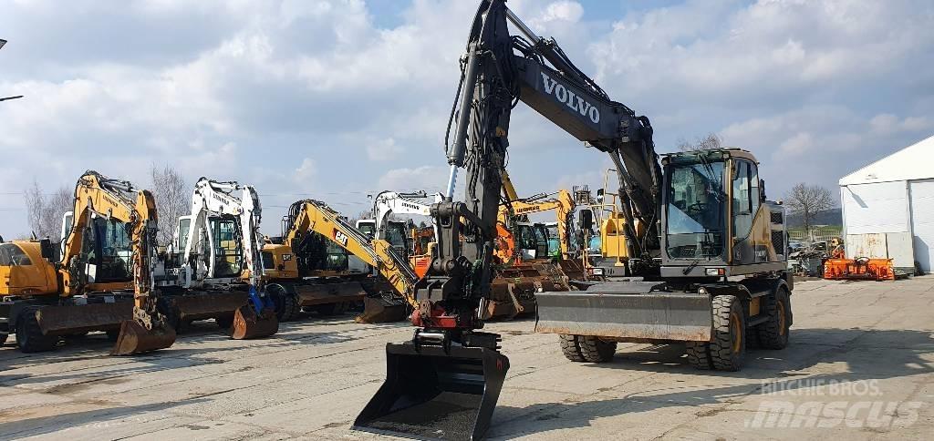 Volvo EW 160 E  휠 굴삭기