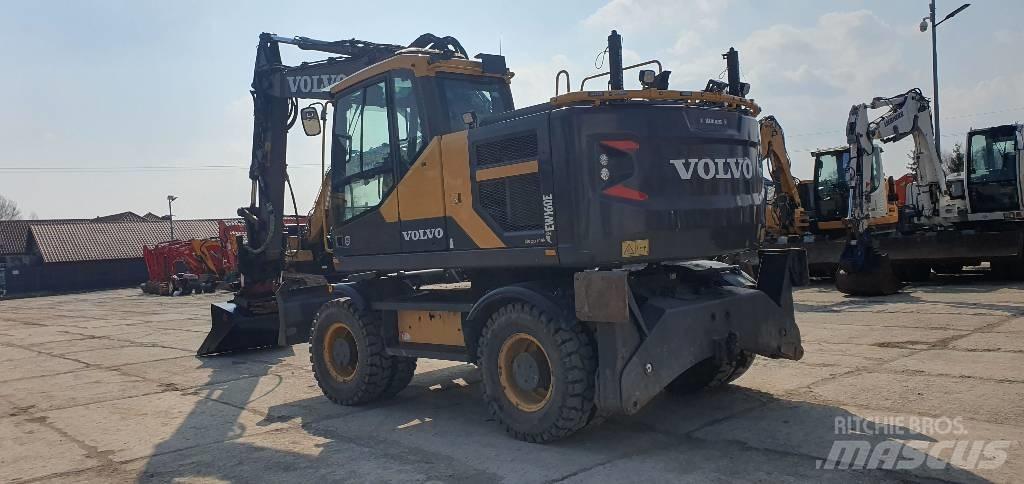 Volvo EW 160 E  휠 굴삭기