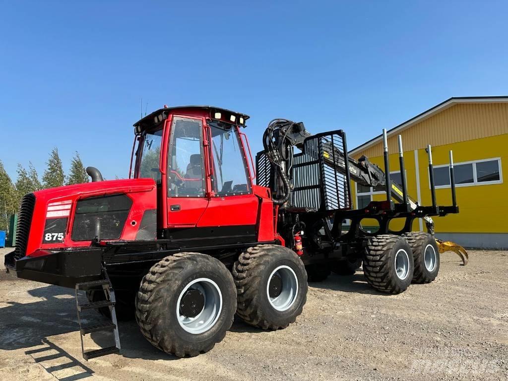 Komatsu 875 원목 포워더