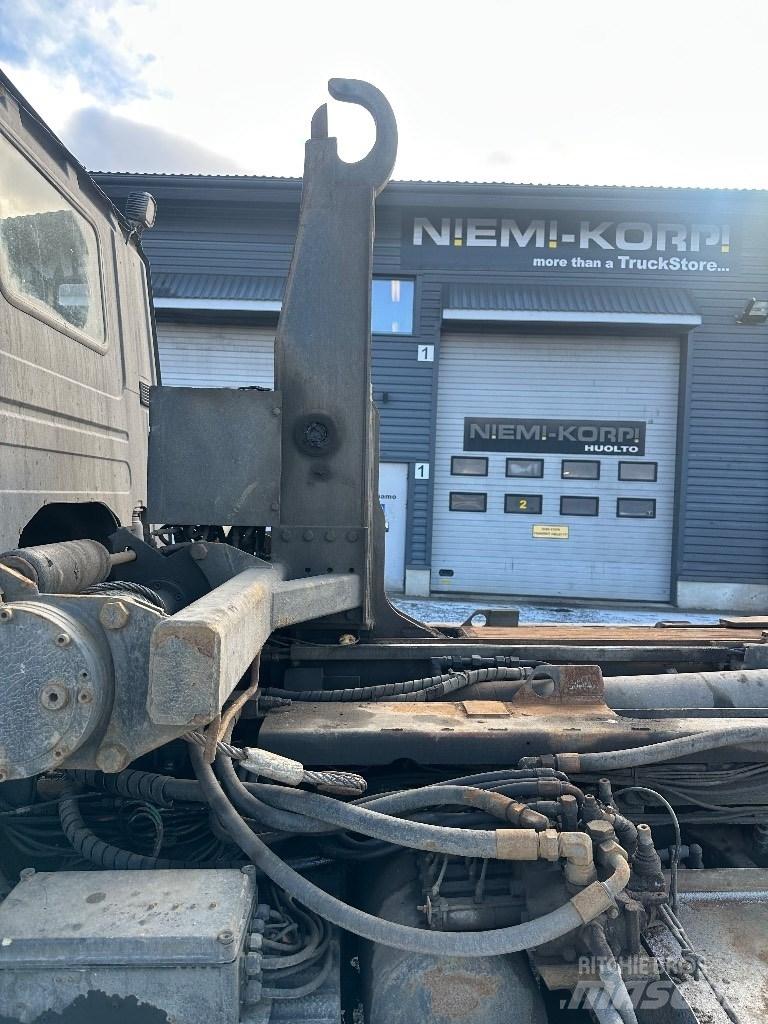 Scania P420 6x2*4 훅 리프트 트럭