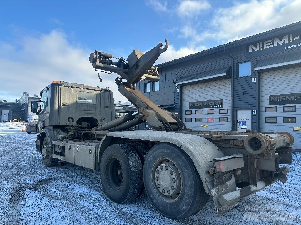 Scania P420 6x2*4 훅 리프트 트럭