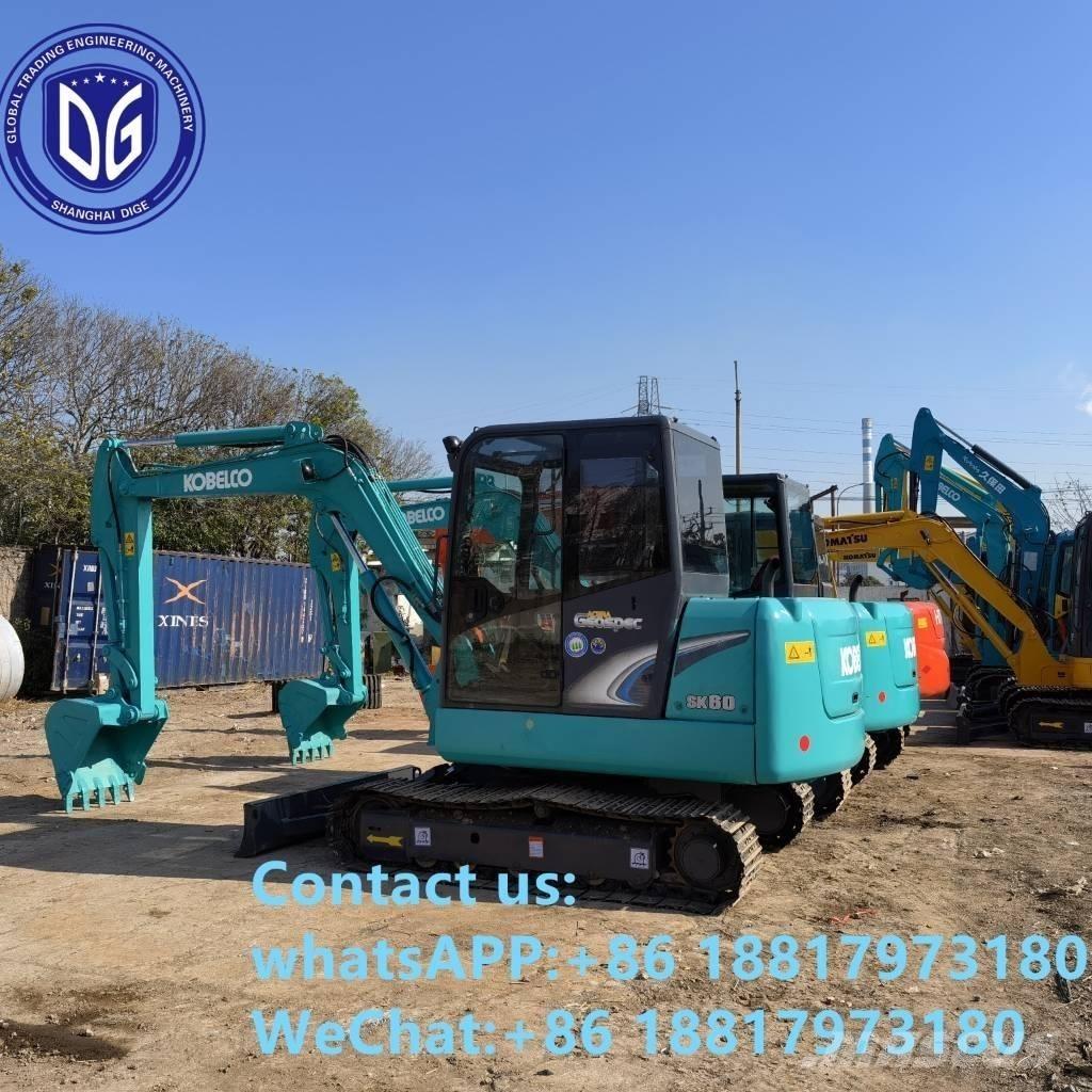 Kobelco SK60-8 소형 굴삭기 7톤 미만