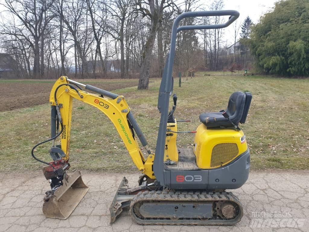 Wacker Neuson 803 소형 굴삭기 7톤 미만