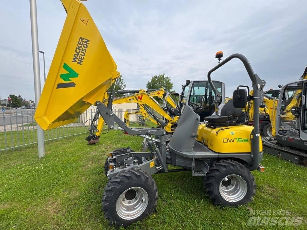 Wacker Neuson DW15e 건설현장 덤프트럭