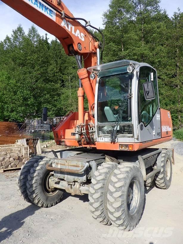 Atlas 1605 M  휠 굴삭기