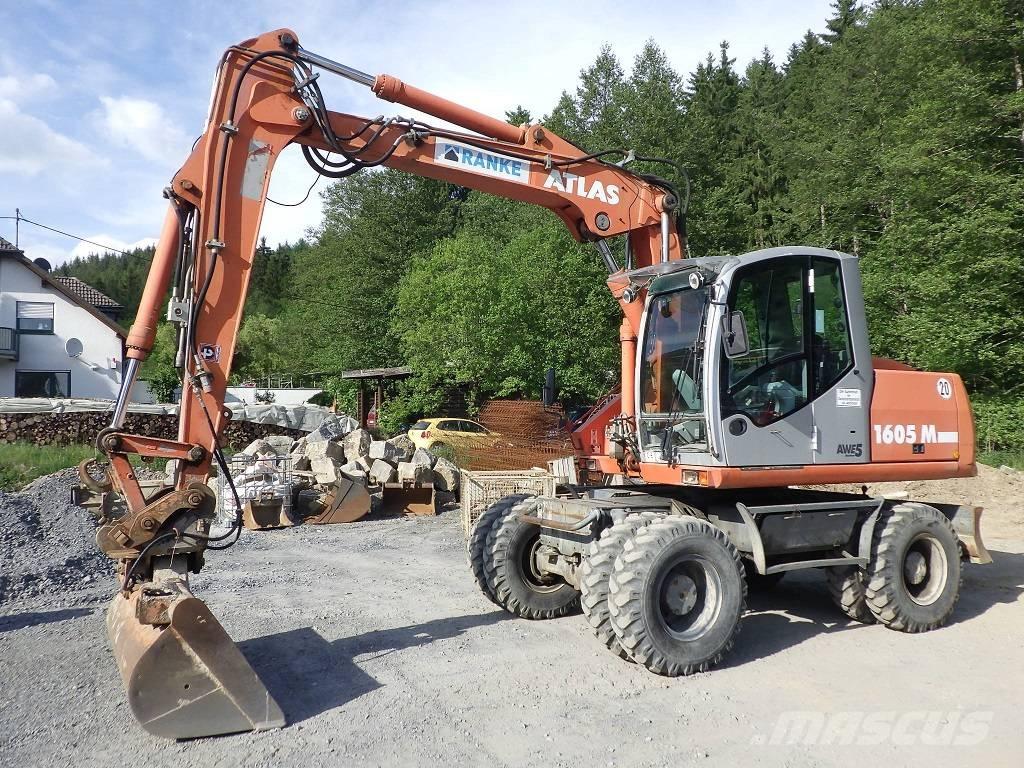 Atlas 1605 M  휠 굴삭기