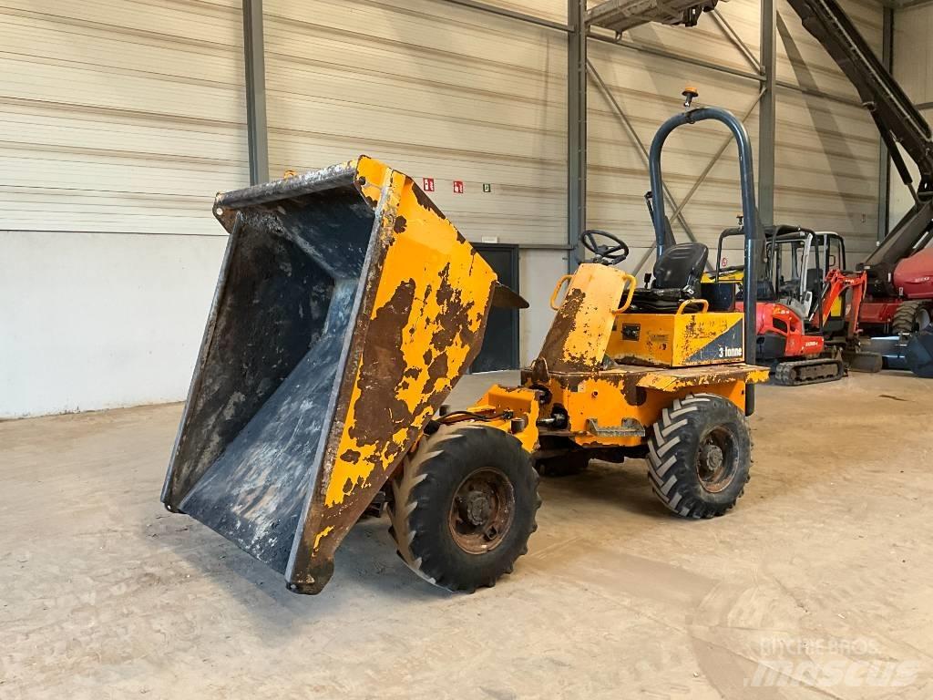 Thwaites 3 tonne 건설현장 덤프트럭